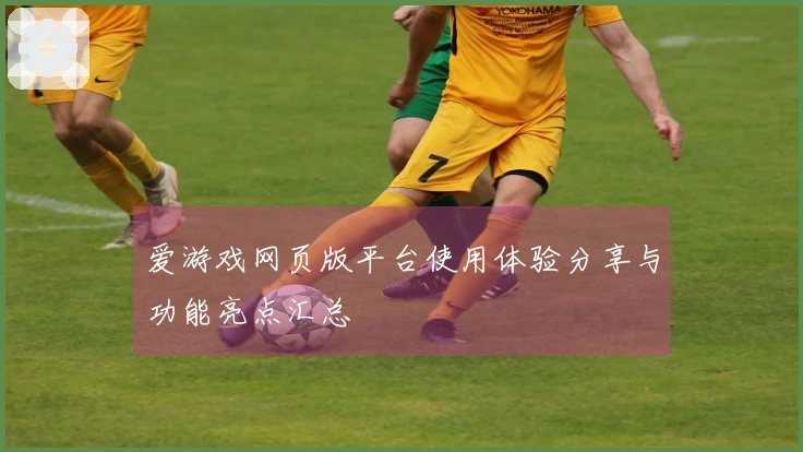 爱游戏网页版平台使用体验分享与功能亮点汇总
