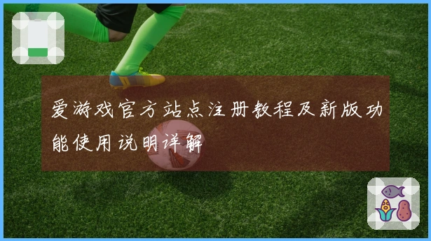 爱游戏官方站点注册教程及新版功能使用说明详解